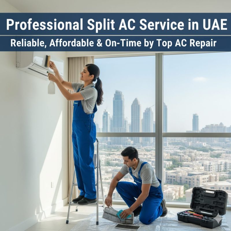 Professional Split AC Service in UAE | Reliable, Affordable & On-Time by Top AC Repair
